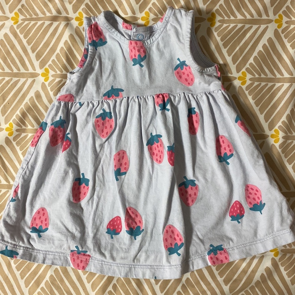 Baby Girl (7 pack) 3-6 Months Cute Summer Dresses/ Jumper/ Matching - Picture 4 of 8